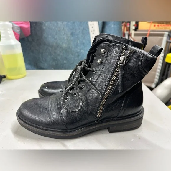 Shoes Baretraps Amysue Womens Black Zip Up Boots Size 75m Poshmark